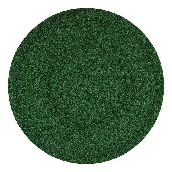 Americo® TurfScrub Brush Floor Pad, 20" Diameter, Green, 4/Carton (AM7402920) Case of 4