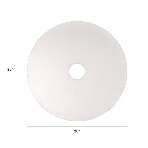 Americo® XTRACT Melamine Floor Pad, 20" Diameter, White/Brown, 5/Carton (AM7404020) Case of 5