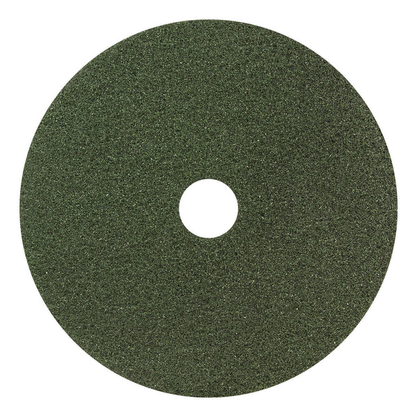 Americo® Black Diamond 3000 Grit Diamond Pad, 13" Diameter, Black/Green, 2/Carton (AM7442413) Case of 2
