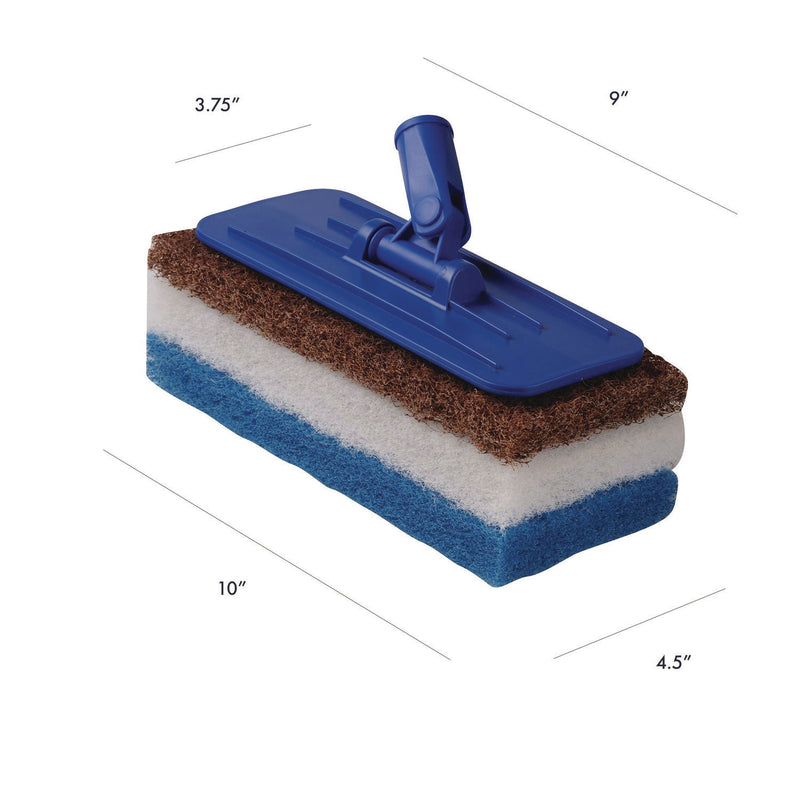 Americo® Octopus Threaded Holder Kit, 9" x 3.75", Royal Blue, 4/Carton (AM7542041) Case of 4