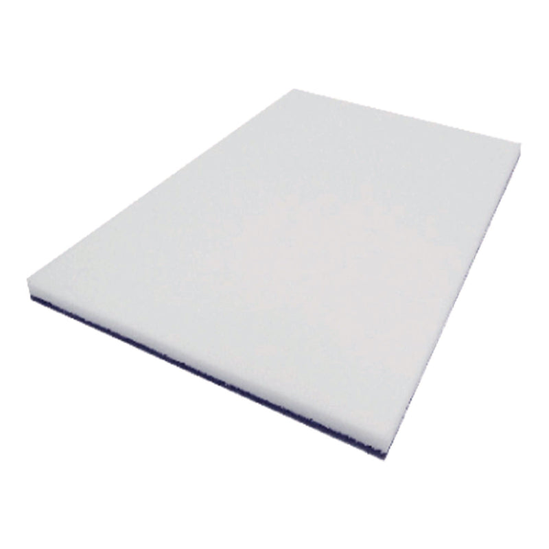 Americo® XTRACT Melamine Floor Pad, 14 x 20, White/Brown, 5/Carton (AM740401420) Case of 5