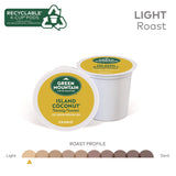 Green Mountain Coffee® Island Coconut Coffee K-Cup Pods, 96/Carton (GMT6720CT) Case of 96