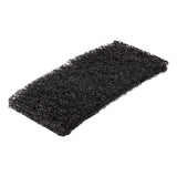 Americo® Octopus Heavy Duty Cleaning Pad, 6 x 9, Black, 5 Pads/Bag, 4 Bags/Carton (AM7541040) Case of 20