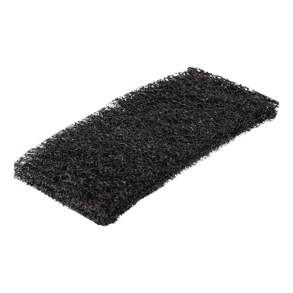 Americo® Octopus Heavy Duty Cleaning Pad, 6 x 9, Black, 5 Pads/Bag, 4 Bags/Carton (AM7541040) Case of 20