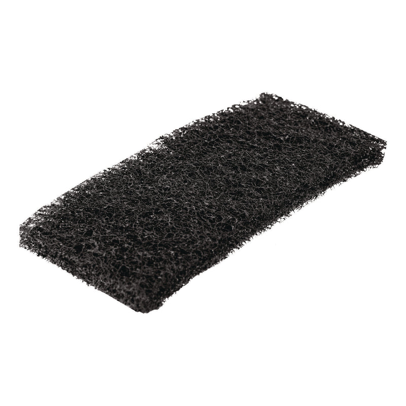 Americo® Octopus Heavy Duty Cleaning Pad, 6 x 9, Black, 5 Pads/Bag, 4 Bags/Carton (AM7541040) Case of 20