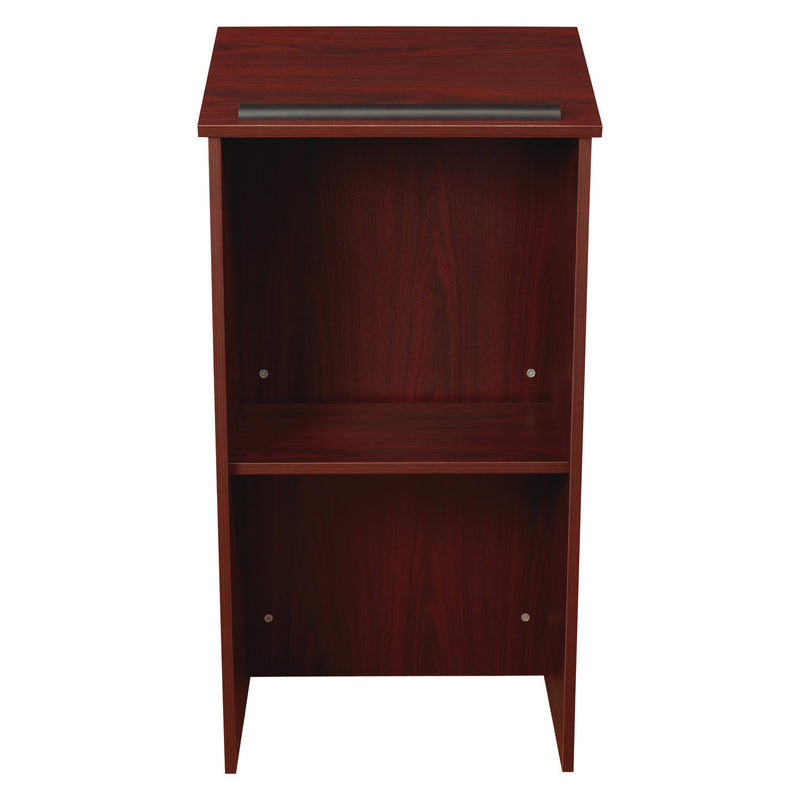 Oklahoma Sound® Full Floor Lectern, 23 x 16 x 46.5, Mahogany (NPS222MY) Each