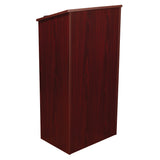 Oklahoma Sound® Full Floor Lectern, 23 x 16 x 46.5, Mahogany (NPS222MY) Each