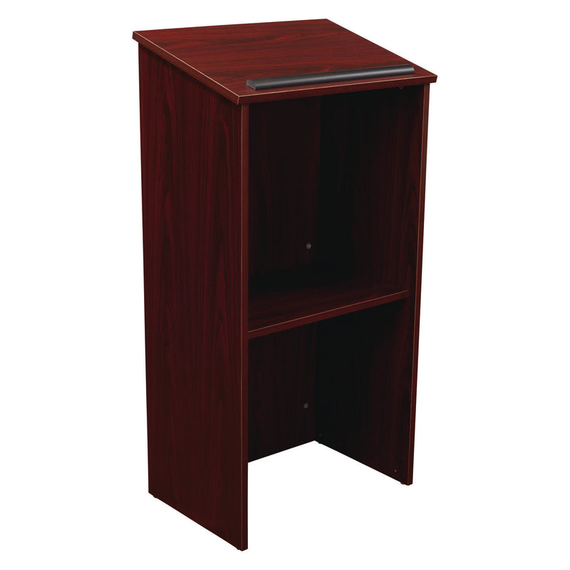 Oklahoma Sound® Full Floor Lectern, 23 x 16 x 46.5, Mahogany (NPS222MY) Each