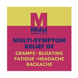 Midol® Complete Menstrual Caplets, 2/Pack, 30 Packs/Box (PFY64458) Box of 60