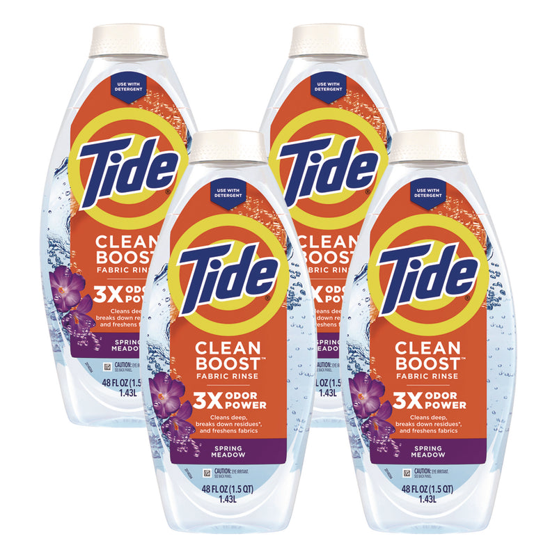 Tide® Clean Boost In-Wash Scent Booster, Spring Meadow Scent, 48 oz Bottle (PGC09784) Each