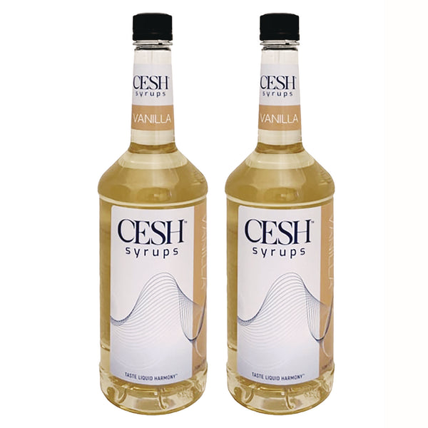 CESH™ Vanilla Syrup, 33.81 oz Bottle, 2/Carton (CEHGRE79193) Case of 2