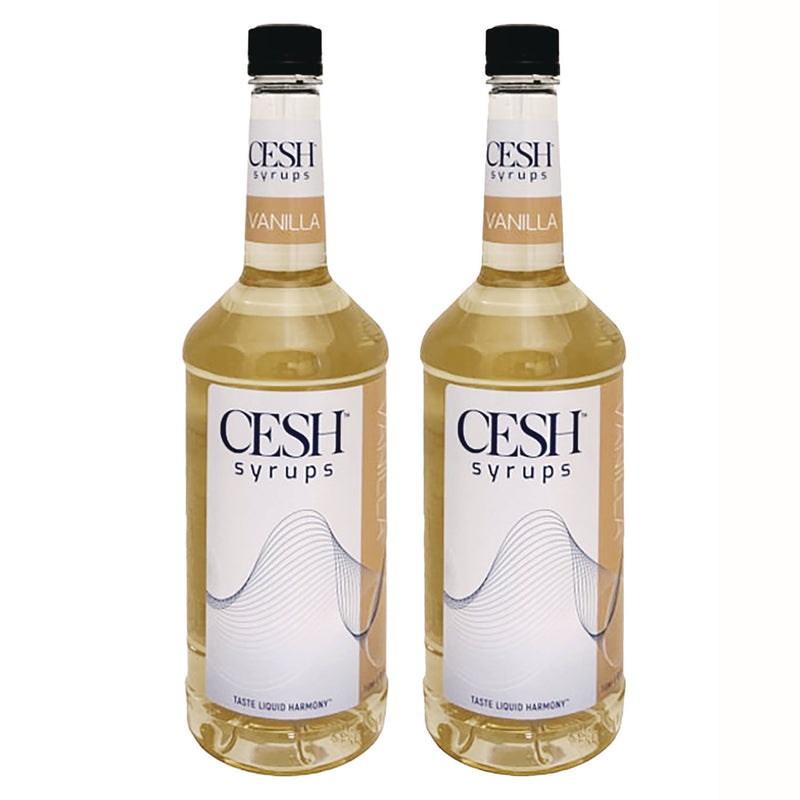 CESH™ Vanilla Syrup, 33.81 oz Bottle, 2/Carton (CEHGRE79193) Case of 2