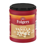 Folgers® Coffee, French Vanilla, 9.6 oz Can (FOLSMU98181) Each
