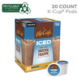 McCafe® Mocha Frappe Iced Coffee Keurig K-Cup Pods, 20/Box (GMT5000372394) Box of 20