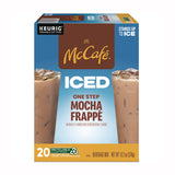 McCafe® Mocha Frappe Iced Coffee Keurig K-Cup Pods, 20/Box (GMT5000372394) Box of 20