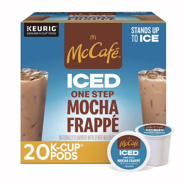 McCafe® Mocha Frappe Iced Coffee Keurig K-Cup Pods, 20/Box (GMT5000372394) Box of 20