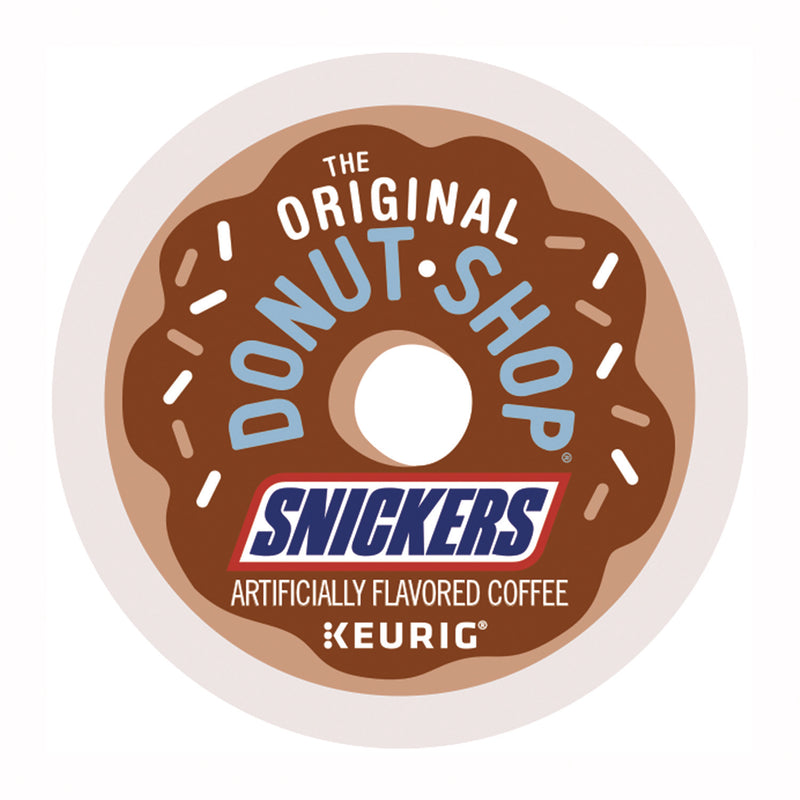 The Original Donut Shop® SNICKERS Flavored Coffee K-Cups, 48/Box (GMT5000373541) Box of 48