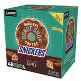 The Original Donut Shop® SNICKERS Flavored Coffee K-Cups, 48/Box (GMT5000373541) Box of 48