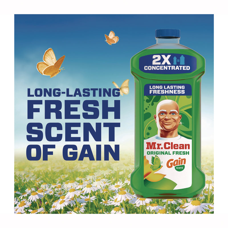 Mr. Clean® Multipurpose Cleaning Solution, Gain Original Fresh Scent, 64 oz Bottle (PGC10724) Each