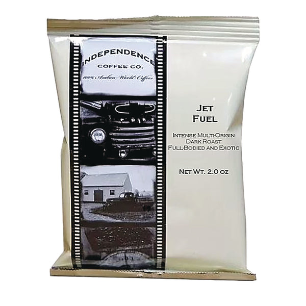Independence Coffee Co. Jet Fuel Coffee Fraction Pack, 2 oz, 40/Carton (ICCICF18027) Case of 40