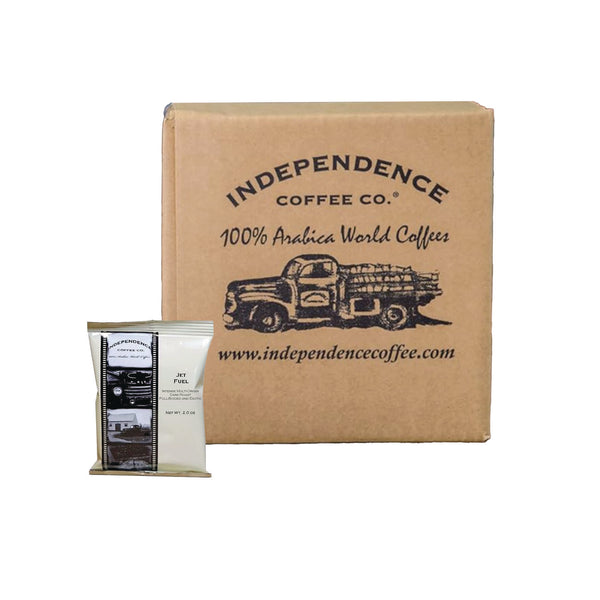 Independence Coffee Co. Jet Fuel Coffee Fraction Pack, 2 oz, 40/Carton (ICCICF18027) Case of 40