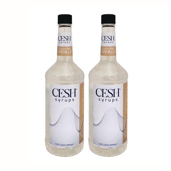 CESH™ Vanilla Sugar-Free Syrup, 33.81 oz Bottle, 2/Carton (CEHGRE79196) Case of 2