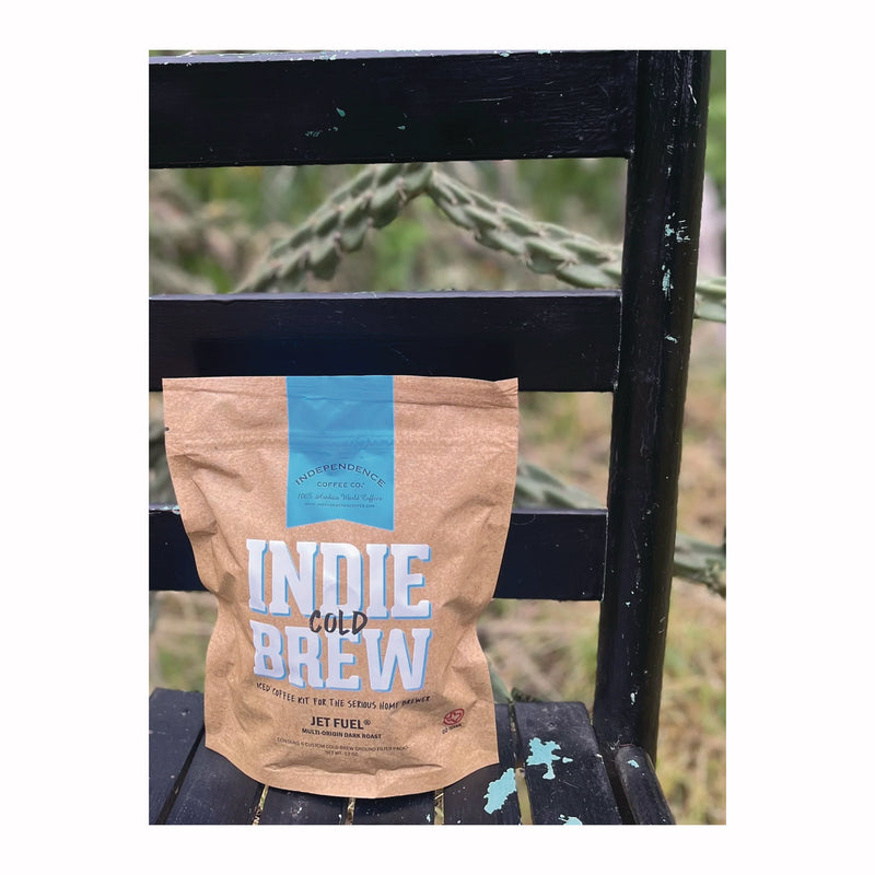 Independence Coffee Co. Indie Cold Brew Jet Fuel Coffee Filter Pack, 12 oz Bag (ICCICF73100) Each