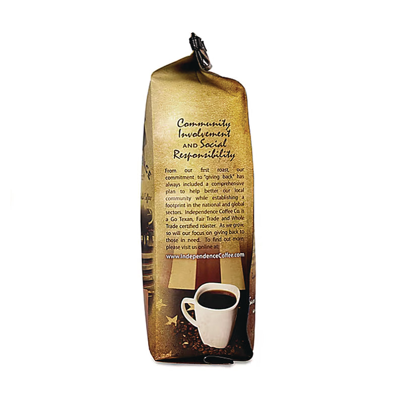 Independence Coffee Co. Madalyn's Backyard Pecan Ground Coffee, 12 oz Bag (ICCICF73112) Each