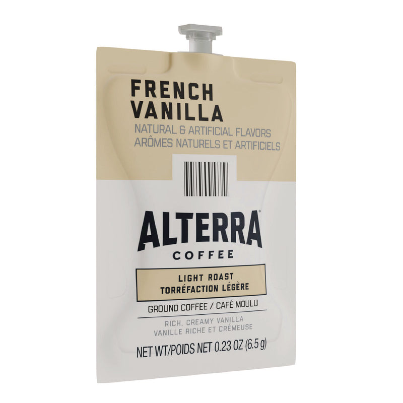 FLAVIA® Alterra French Vanilla Coffee Freshpack, 0.23 oz Pouch, 40/Carton (LAV48721) Case of 40