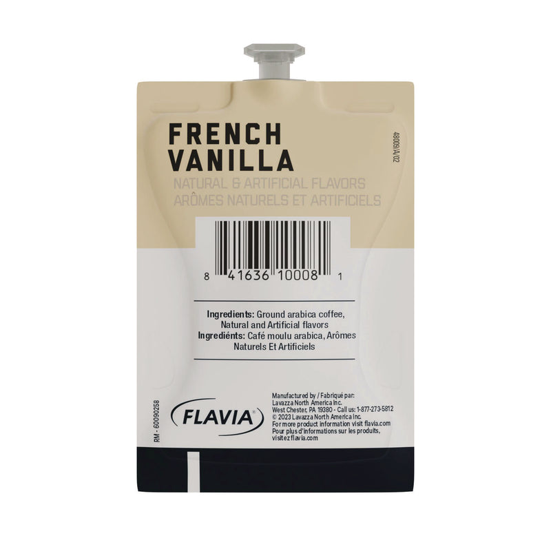 FLAVIA® Alterra French Vanilla Coffee Freshpack, 0.23 oz Pouch, 40/Carton (LAV48721) Case of 40