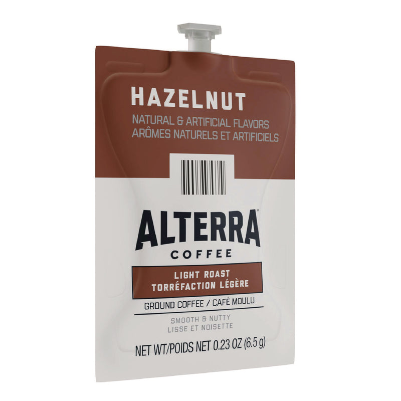 FLAVIA® Alterra Hazelnut Coffee Freshpack, 0.23 oz Pouch, 40/Carton (LAV48722) Case of 40