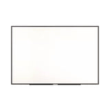 TRU RED™ Melamine Dry Erase Board, 72" x 48", White Surface, Black Aluminum Frame (TUDTR59365) Each