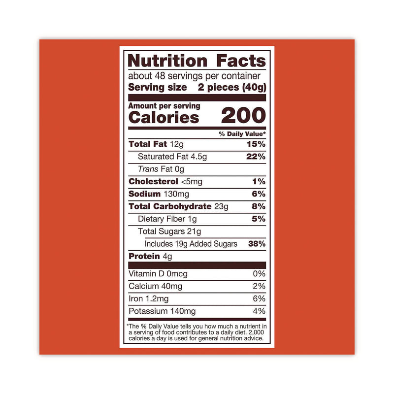Reese's Snack Size Peanut Butter Cups, 19.5 oz Bag, 2 Bags/Carton (GRR60004058) Case of 2