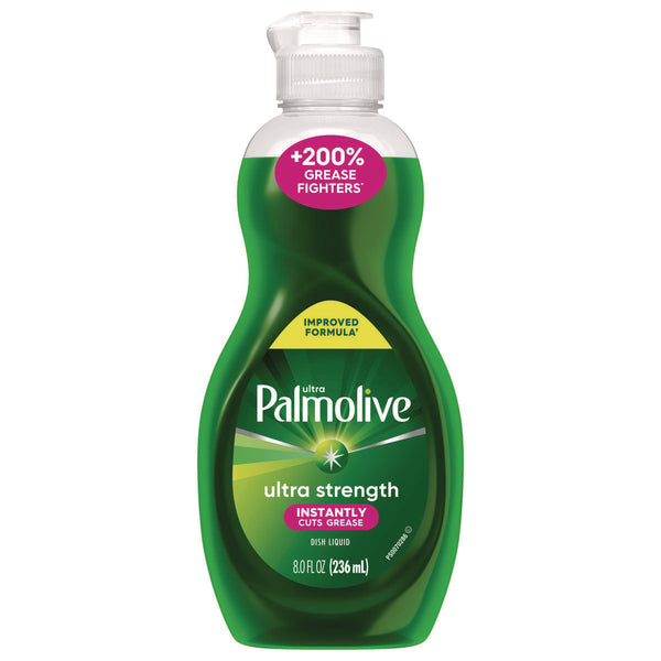 Ultra Palmolive® Dishwashing Liquid, Fresh Scent, 8 oz Bottle, 16/Carton (CPC61047169) Case of 16