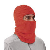 Ergodyne N-Ferno 6829 Freezer Balaclava Face Mask, Acrylic, One Size Fits Most, Orange (EGO16968) Each