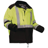 Ergodyne GloWear Class 3 Hi-Vis Winter Jacket with AmpliFIRE Heat Reflective Lining, 2X-Large, Lime (EGO25726) Each