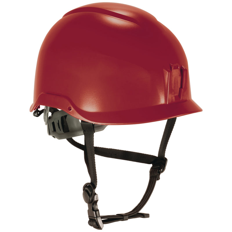 Skullerz 8976 Class E Safety Helmet, 6-Point Ratchet Suspension, Red (EGO60263) Each