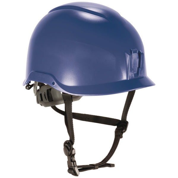 Skullerz 8976 Class E Safety Helmet, 6-Point Ratchet Suspension, Blue (EGO60266) Each