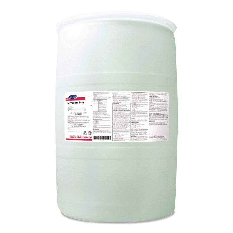 Divosan Plus Spectrum Sanitizer, Acetic Acid Scent, 55 gal Drum (DVO3177186) Each