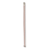 Wrapped Giant Straws, 10.25", Polypropylene, Red, 1,200/Carton (BWKGST1025RD) Case of 1200