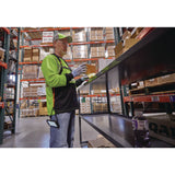 ergodyne® GloWear 8281BK Class 2 Long Sleeve Shirt with Black Bottom, 7X-Large Long, Lime (EGO22661) Each