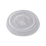 World Centric® PLA Clear Cold Cup Lids, Fits 1 oz Cups, Clear, 3,000/Carton (WORCPLCS1SN) Case of 3000