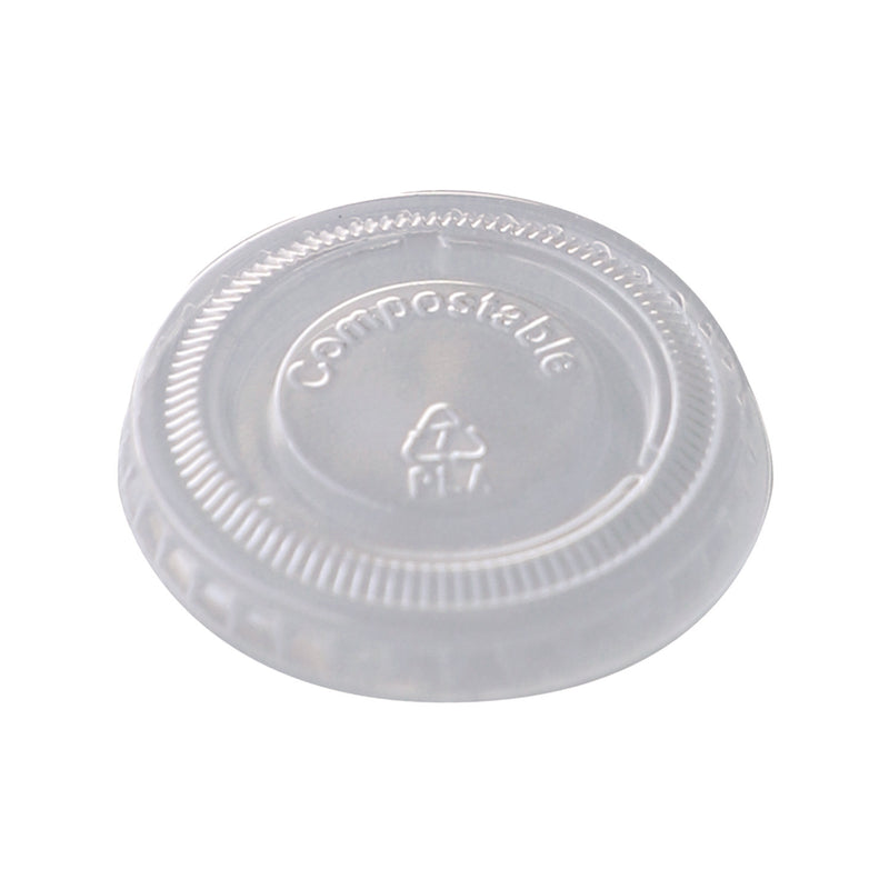 World Centric® PLA Clear Cold Cup Lids, Fits 1 oz Cups, Clear, 3,000/Carton (WORCPLCS1SN) Case of 3000