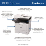 Brother DCP-L5510DN Business Laser AIO Printer, Copy, Print, Scan (BRTDCPL5510DN) Each