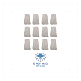 Boardwalk® Cut-End Wet Mop Heads, Rayon, White, 12/Carton (BWKRM03032S) Case of 12