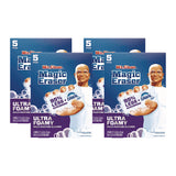 Mr. Clean® Magic Eraser, Ultra Foamy, 4.6" x 2.3", 0.7" Thick, White, 5/Pack, 4 Packs/Carton (PGC12731) Case of 20