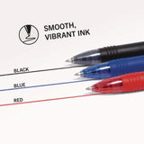 Zebra Z-Grip Ballpoint Pen, Retractable, Medium 1 mm, Assorted Ink and Barrel Colors, 24/Pack (ZEB12224) Pack of 24