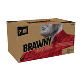 Brawny Professional® All Purpose Wipers, 1-Ply, 9 x 10.25, Brown, 250 Wipers/Box, 24 Boxes/Carton (GPC29246) Case of 24