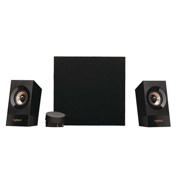 Logitech® Z533 Computer Speaker System, 3.5 mm Headphone Jack/RCA, Black (LOG24374315) Each