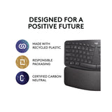 Logitech® ERGO K860 Wireless Keyboard, Graphite (LOG24421967) Each